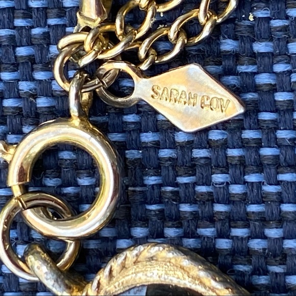 Sara Coventry Golden Embers Necklace 1967 - Picture 4 of 11